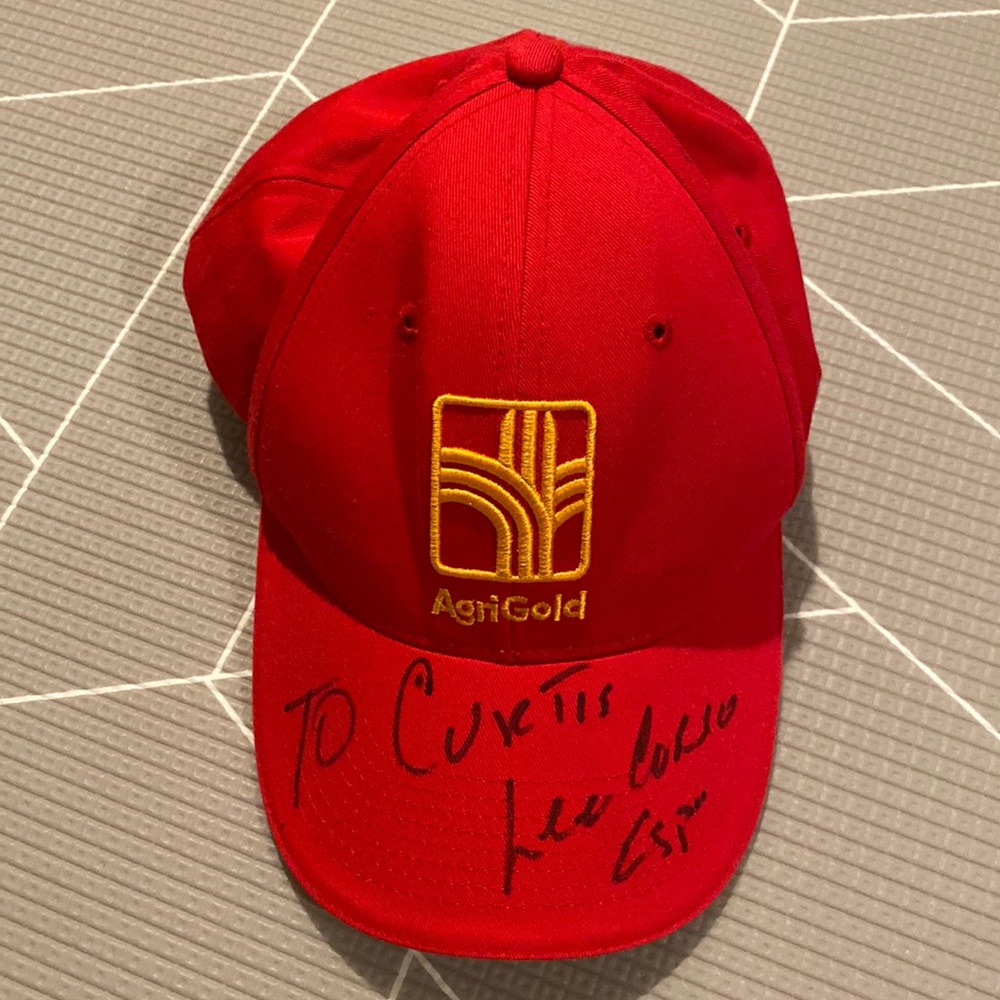 Lee Corso Singed hat
